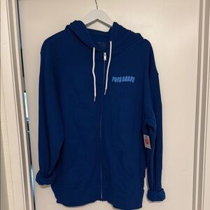 Pure Barre Royal Blue Hoodie